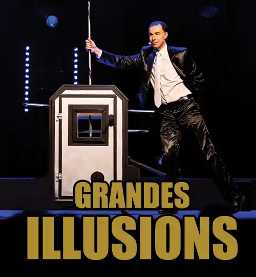 magicien spectacle grandes illusions nancy