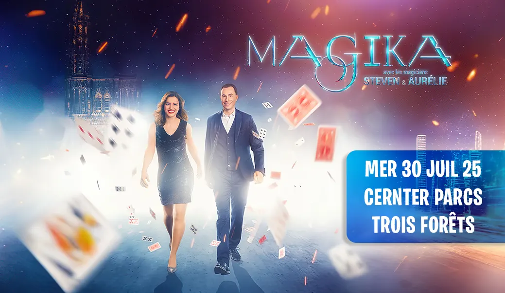 Magie spectacle Center-parcs 30JUIL