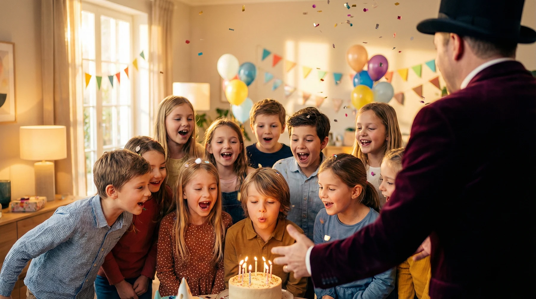 Magicien pour anniversaire d’enfants à Strasbourg