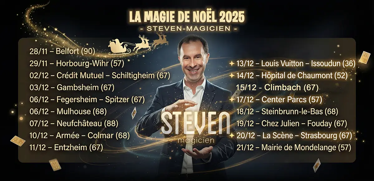 Tournée en Alsace 2025 - Spectacle Magika en Alsace et partout en France