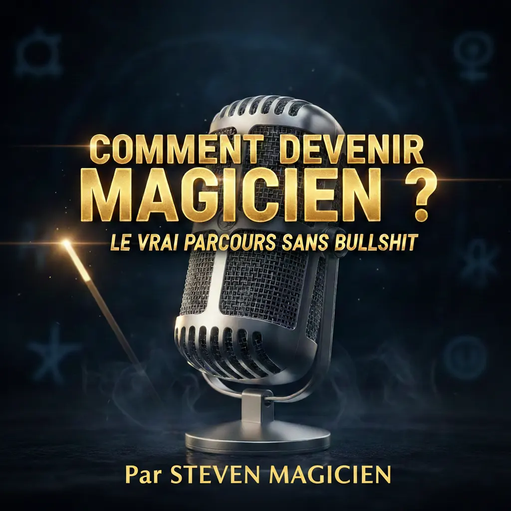 Podcast : Magie Sans Bullshit — Le vrai métier de magicien