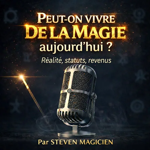 Podcast : Peut-on vivre de la magie aujourd'hui ? combien gagne un magicien réellement.
