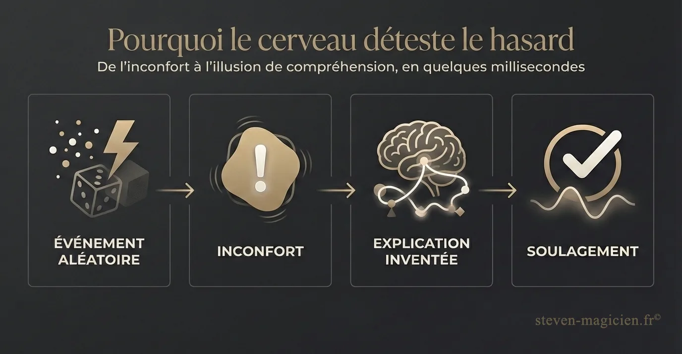 La magie exploite l’attention, la mémoire et les biais cognitifs du cerveau humain