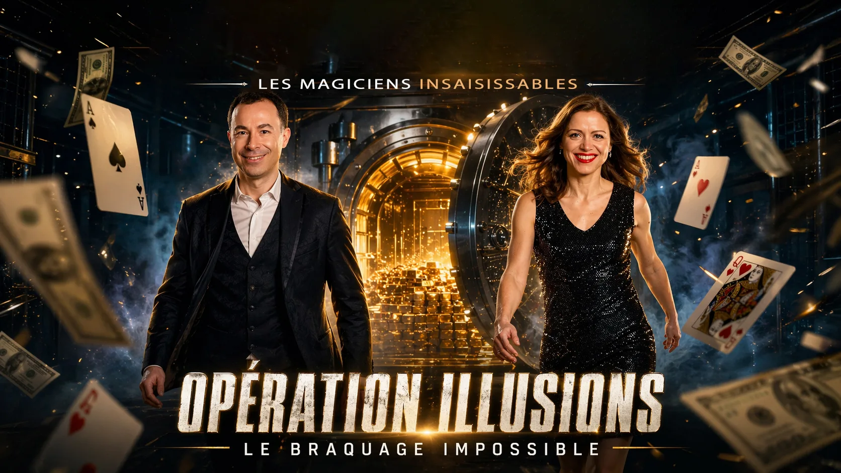 Spectacle Opération Illusions avec Steven et Orélie