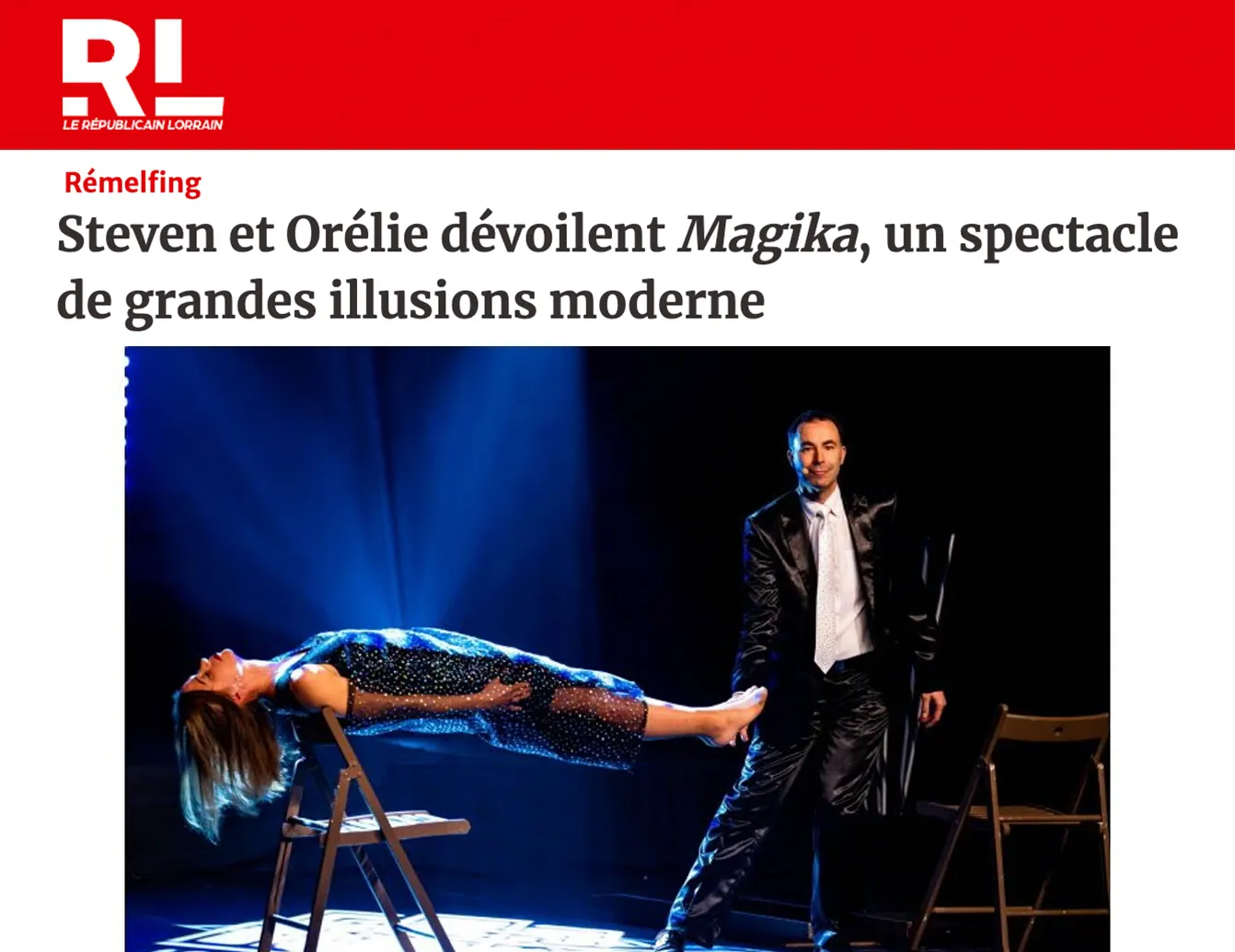 Article Magika en Lorraine