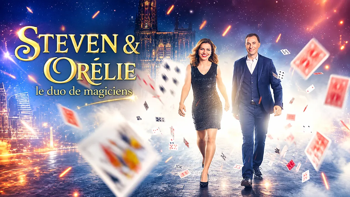 Spectacle de magie en Alsace avec grandes illusions sur scène par Steven magicien